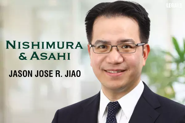 Nishimura & Asahi Welcomes Accomplished Lawyer Jason Jose R. Jiao as a Partner