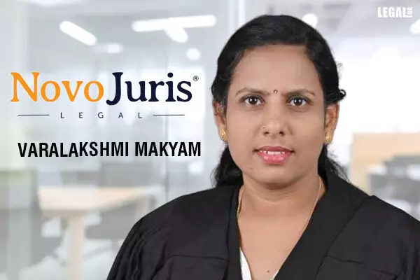Varalakshmi Makyam joins NovoJuris Legal as Partner in Intellectual Property Rights Practice