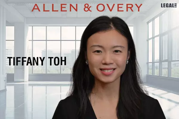 Allen & Overy Expands APAC Funds & Asset Management Presence in Singapore with the Appointment of Tiffany Toh