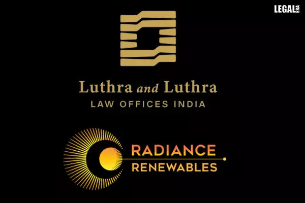Luthra & Luthra Law Offices advised Radiance Renewables on Fiscal Support For 150mw Solar Power Park in Maharashtra
