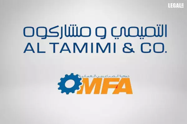 Al Tamimi & Company Bolsters Presence in Oman with OMFA Partnership