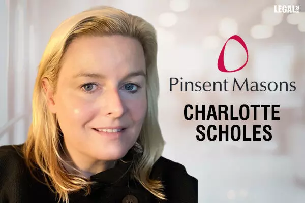 Charlotte Scholes Joins Pinsent Masons as Pensions Litigation Partner in London