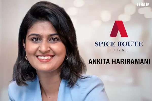 Ankita Hariramani Enters Equity Partnership at Spice Route Legal