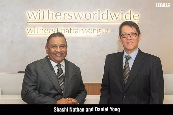 Withers KhattarWong Announces Leadership Transition: Nathan and Yong Take the Helm as Joint Managing Partners