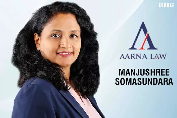 Experienced Legal Professional Manjushree Somasundara Joins Aarna Law’s Corporate Advisory Team