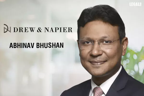 Drew & Napier Boosts India Offering With The Appointment Of Abhinav Bhushan As Director In Singapore