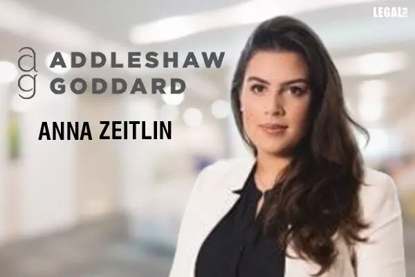 Addleshaw Goddard Adds Anna Zeitlin As Partner In Dubai