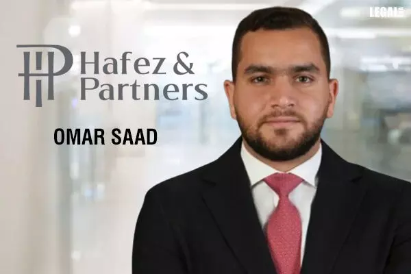 Omar Saad Promoted To Of Counsel Position By Hafez & Partners