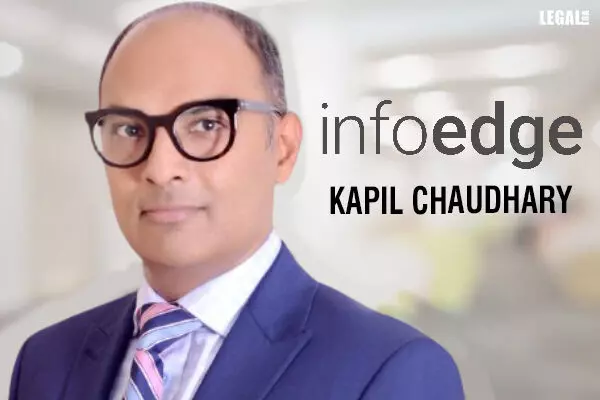 Info Edge Appoints Kapil Chaudhary As General Counsel