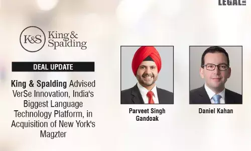 King & Spalding Advised VerSe Innovation, Indias Biggest Language Technology Platform, In Acquisition Of New Yorks Magzter King & Spalding Advised VerSe Innovation, Indias Biggest Language Technology Platform, In Acquisition Of New Yorks Magzter
