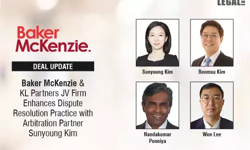 Baker McKenzie & KL Partners JV Firm Enhances Dispute Resolution Practice With Arbitration Partner Sunyoung Kim