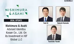 Nishimura & Asahi Advised Idemitsu Kosan Co., Ltd. On Its Investment In HIF Global LLC Nishimura & Asahi Advised Idemitsu Kosan Co., Ltd. On Its Investment In HIF Global LLC