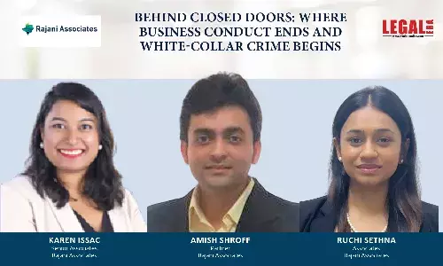 Behind Closed Doors: Where Business Conduct Ends And White-Collar Crime Begins Behind Closed Doors: Where Business Conduct Ends And White-Collar Crime Begins