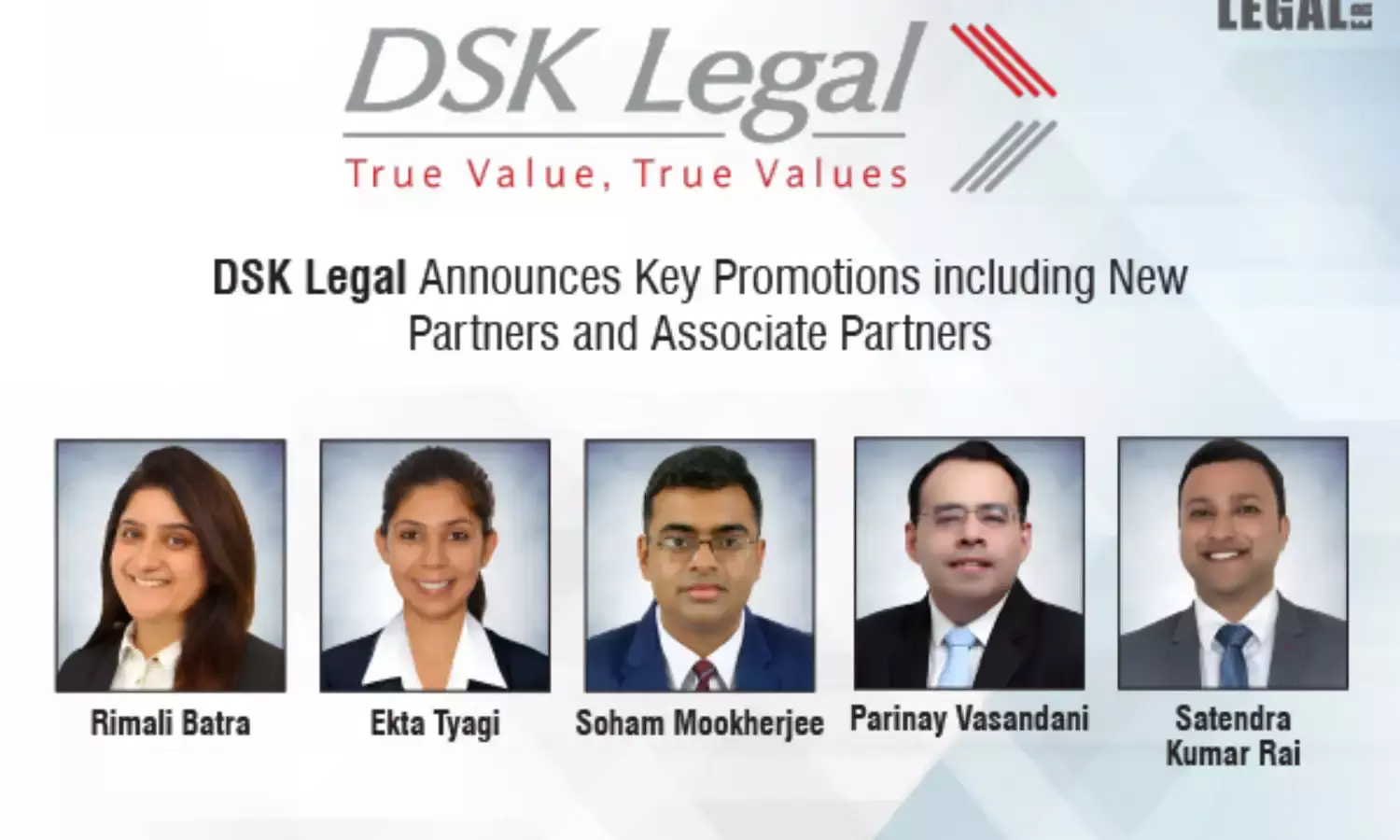 DSK Legal Enhances Leadership With Partner And Associate Partner Promotions