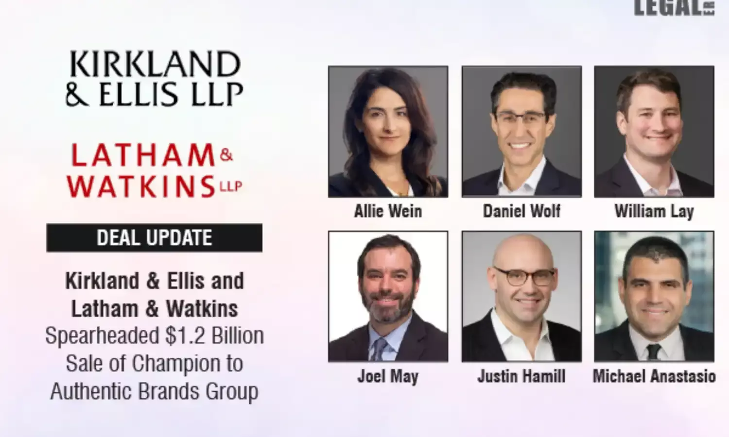 Kirkland & Ellis And Latham & Watkins Spearheaded $1.2 Billion Sale Of Champion To Authentic Brands Group