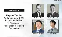 Simpson Thacher, Anderson Mori & TMI Associates Advised On Blackstone’s Acquisition Of Infocom Corporation Simpson Thacher, Anderson Mori & TMI Associates Advised On Blackstone’s Acquisition Of Infocom Corporation