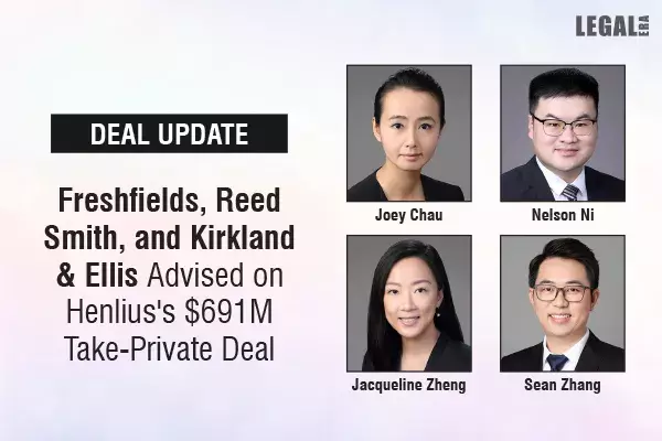 Freshfields, Reed Smith, And Kirkland & Ellis Advised On Henliuss $691M Take-Private Deal
