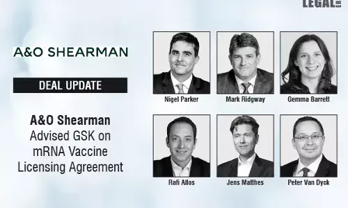 A&O Shearman Advised GSK On mRNA Vaccine Licensing Agreement A&O Shearman Advised GSK On mRNA Vaccine Licensing Agreement