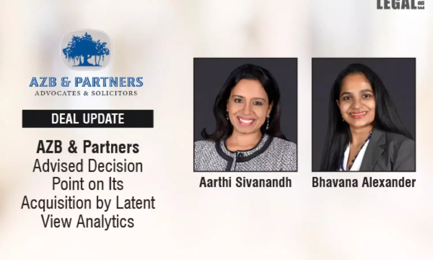 AZB & Partners Advised Decision Point On Its Acquisition By Latent View Analytics