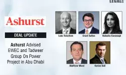 Ashurst Advised EWEC And Tadweer Group On Power Project In Abu Dhabi Ashurst Advised EWEC And Tadweer Group On Power Project In Abu Dhabi