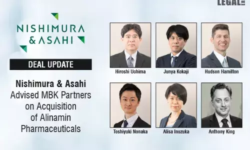 Nishimura & Asahi Advised MBK Partners On Acquisition Of Alinamin Pharmaceuticals