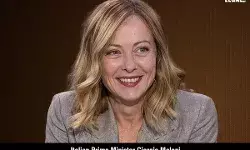 Italian Journalist Giulia Cortese Ordered To Pay 5,000 Euros In Damages To PM Giorgia Meloni For Mocking Height