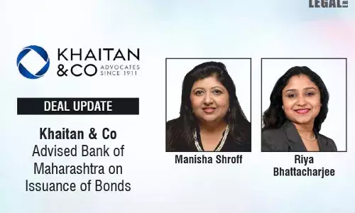 Khaitan & Co Advised Bank Of Maharashtra On Issuance Of Bonds