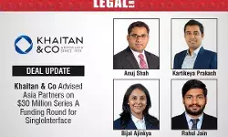 Khaitan & Co Advised Asia Partners On $30 Million Series A Funding Round For SingleInterface