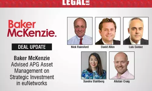 Baker McKenzie Advised APG Asset Management On Strategic Investment In euNetworks