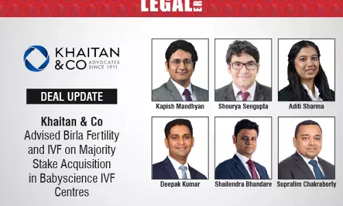 Khaitan & Co Advised Birla Fertility And IVF On Majority Stake Acquisition In Babyscience IVF Centres