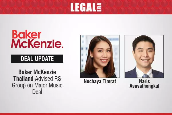Baker McKenzie Thailand Advised RS Group On Major Music Deal