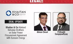 Khaitan & Co Advised Kirloskar Brothers On Solar Power Procurement Agreement With Sunsure Energy Khaitan & Co Advised Kirloskar Brothers On Solar Power Procurement Agreement With Sunsure Energy