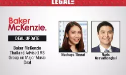 Baker McKenzie Thailand Advised RS Group On Major Music Deal