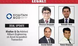 Khaitan & Co Advised Kilburn Engineering On Asset Acquisition Transaction