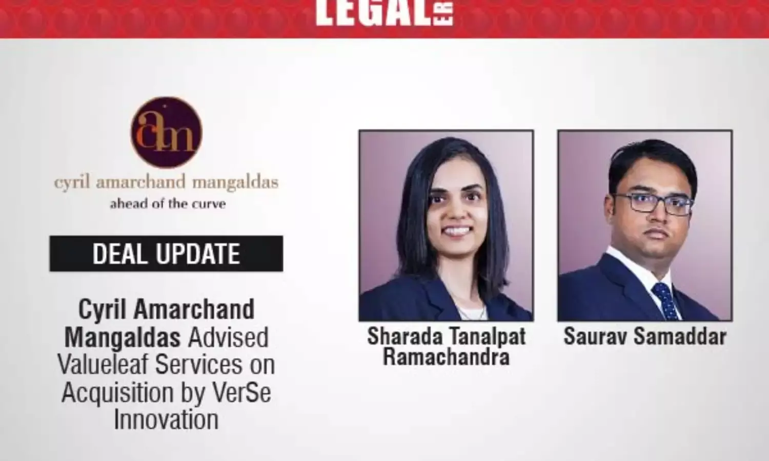 Cyril Amarchand Mangaldas Advised Valueleaf Services On Acquisition By VerSe Innovation