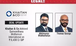 Khaitan & Co Advised Samvardhana Motherson International On ₹6,438 Cr QIP