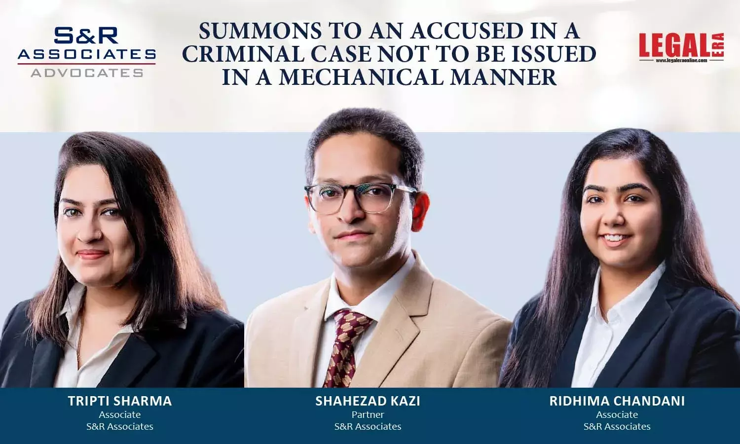 Summons To An Accused In A Criminal Case Not To Be Issued In A Mechanical Manner Summons To An Accused In A Criminal Case Not To Be Issued In A Mechanical Manner
