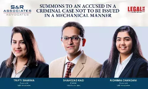 Summons To An Accused In A Criminal Case Not To Be Issued In A Mechanical Manner Summons To An Accused In A Criminal Case Not To Be Issued In A Mechanical Manner