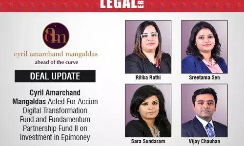 Cyril Amarchand Mangaldas Acted For Accion Digital Transformation Fund And Fundamentum Partnership Fund II On Investment In Epimoney Cyril Amarchand Mangaldas Acted For Accion Digital Transformation Fund And Fundamentum Partnership Fund II On Investment In Epimoney