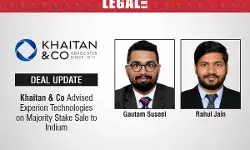 Khaitan & Co Advised Experion Technologies On Majority Stake Sale To Indium