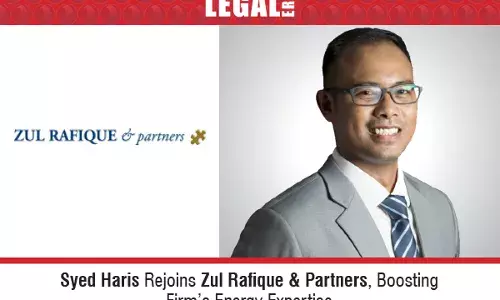 Syed Haris Rejoins Zul Rafique & Partners, Boosting Firm’s Energy Expertise Syed Haris Rejoins Zul Rafique & Partners, Boosting Firm’s Energy Expertise