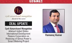 Cyril Amarchand Mangaldas Advised United States International Development Finance Corporation On Financing Of Genus Power’s Smart Metering Project