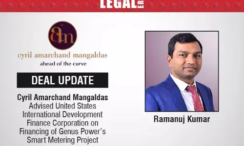 Cyril Amarchand Mangaldas Advised United States International Development Finance Corporation On Financing Of Genus Power’s Smart Metering Project Cyril Amarchand Mangaldas Advised United States International Development Finance Corporation On Financing Of Genus Power’s Smart Metering Project