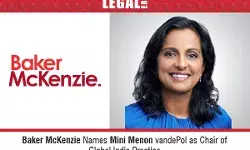 Baker McKenzie Names Mini Menon VandePol As Chair Of Global India Practice Baker McKenzie Names Mini Menon VandePol As Chair Of Global India Practice