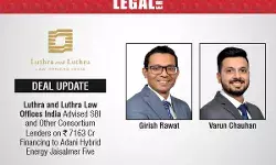 Luthra And Luthra Law Offices India Advised SBI And Other Consortium Lenders On ₹7163 Cr Financing To Adani Hybrid Energy Jaisalmer Five Luthra And Luthra Law Offices India Advised SBI And Other Consortium Lenders On ₹7163 Cr Financing To Adani Hybrid Energy Jaisalmer Five