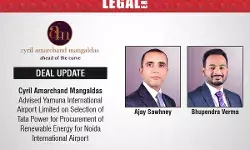 Cyril Amarchand Mangaldas Advised Yamuna International Airport Limited On Selection Of Tata Power For Procurement Of Renewable Energy For Noida International Airport