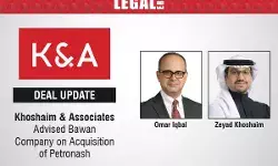 Khoshaim & Associates Advised Bawan Company on Acquisition of Petronash