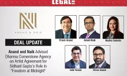 Anand and Naik Advised Dharma Cornerstone Agency On Artist Agreement For Sidhant Gupta’s Role In & Freedom At Midnight