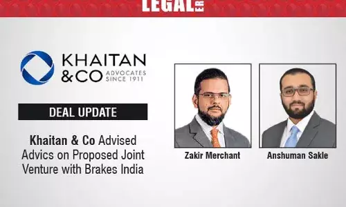 Khaitan & Co Advised Advics On Proposed Joint Venture With Brakes India