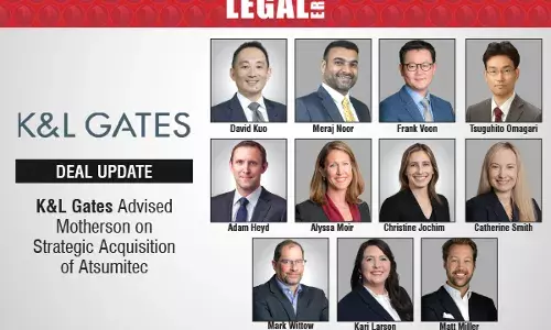 K&L Gates Advised Motherson On Strategic Acquisition Of Atsumitec